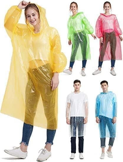FULLY Reusable Wallet Rain Coats  (Multicolour)