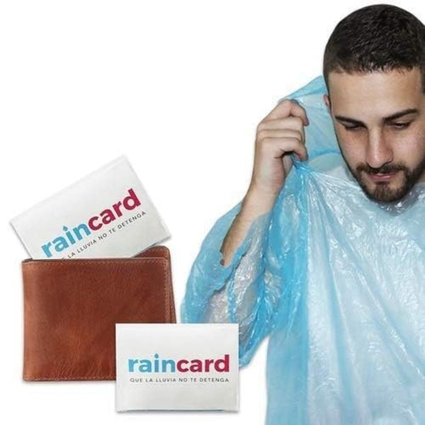 FULLY Reusable Wallet Rain Coats  (Multicolour)