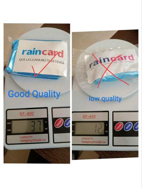 FULLY Reusable Wallet Rain Coats  (Multicolour)