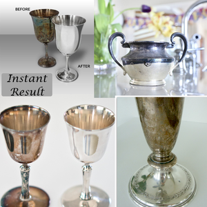 How to clean tarnished silver easily?